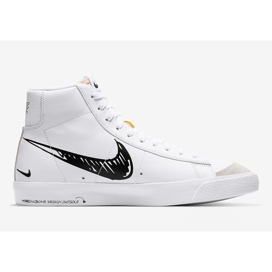 Чоловічі кросівки Nike Blazer Mid ’77 (CW7580-101), фото , изображение 2